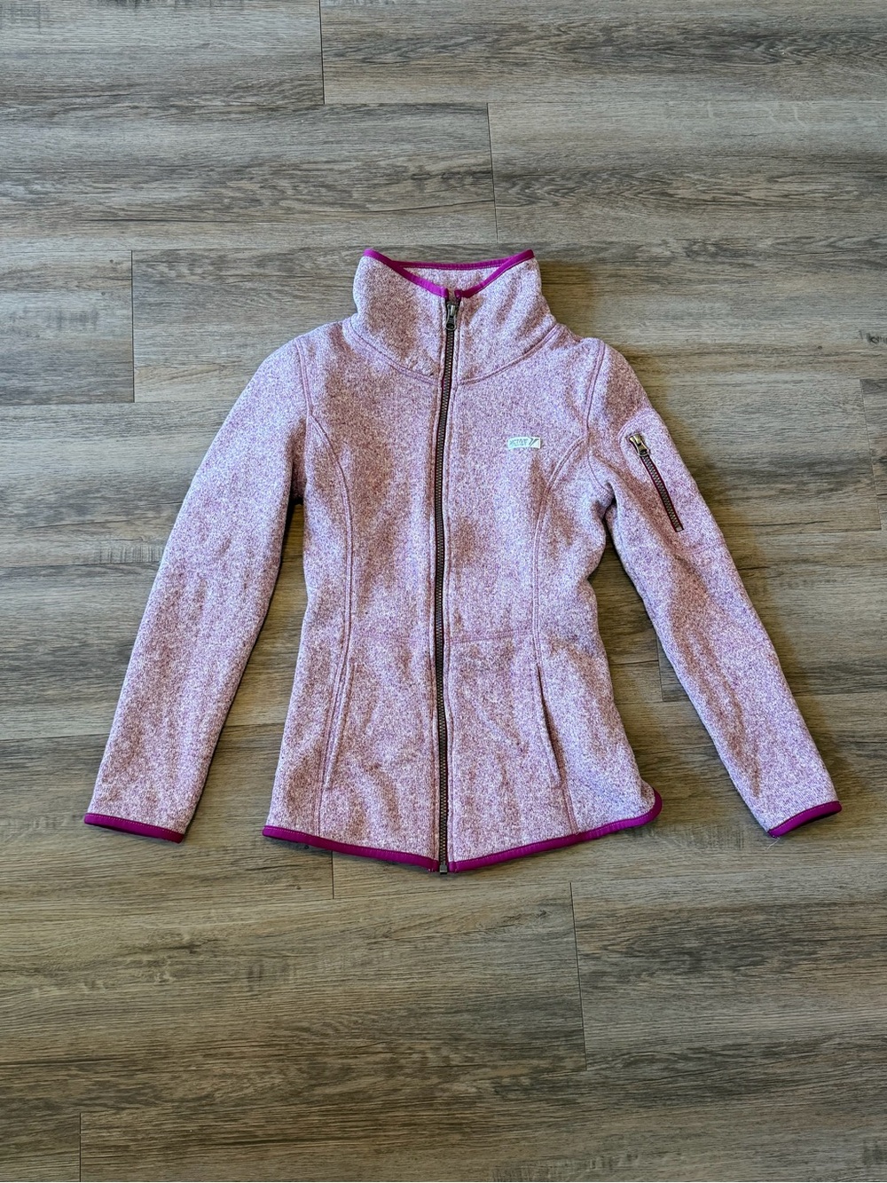 Old Navy Active Purple Full Zip Jacket Womens XS